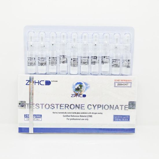 Imagem de Cipionato de Testosterona 250mg/ml 1ml amp ZPHC