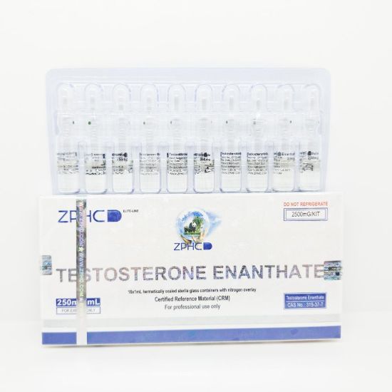 Imagem de Enantato de Testosterona 250mg/ml 1ml amp ZPHC