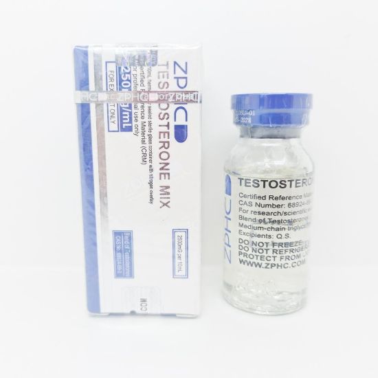 Imagem de MIX de testosterona 250mg/ml 10ml ZPHC