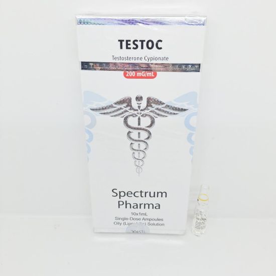 Imagem de TESTOC 200mg/ml 1ml amp [Spectrum Pharma]